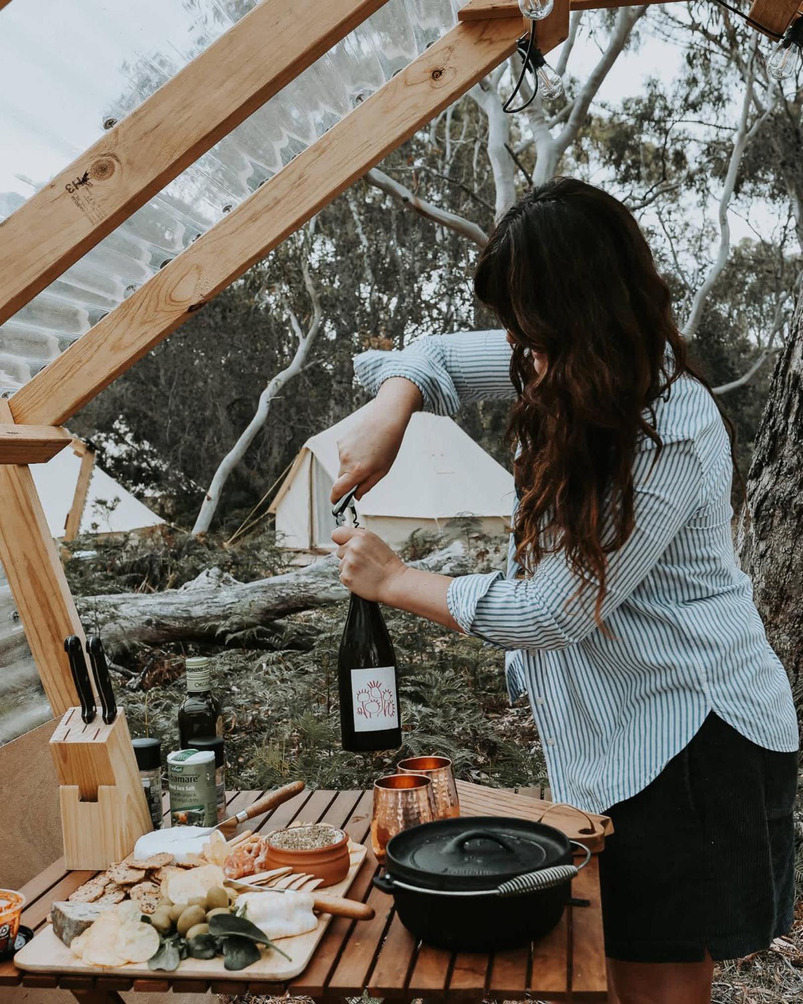 ホテル Numie - Freycinet Peninsula - Glamping - Heated - Waterfront コールズ・ベイ エクステリア 写真